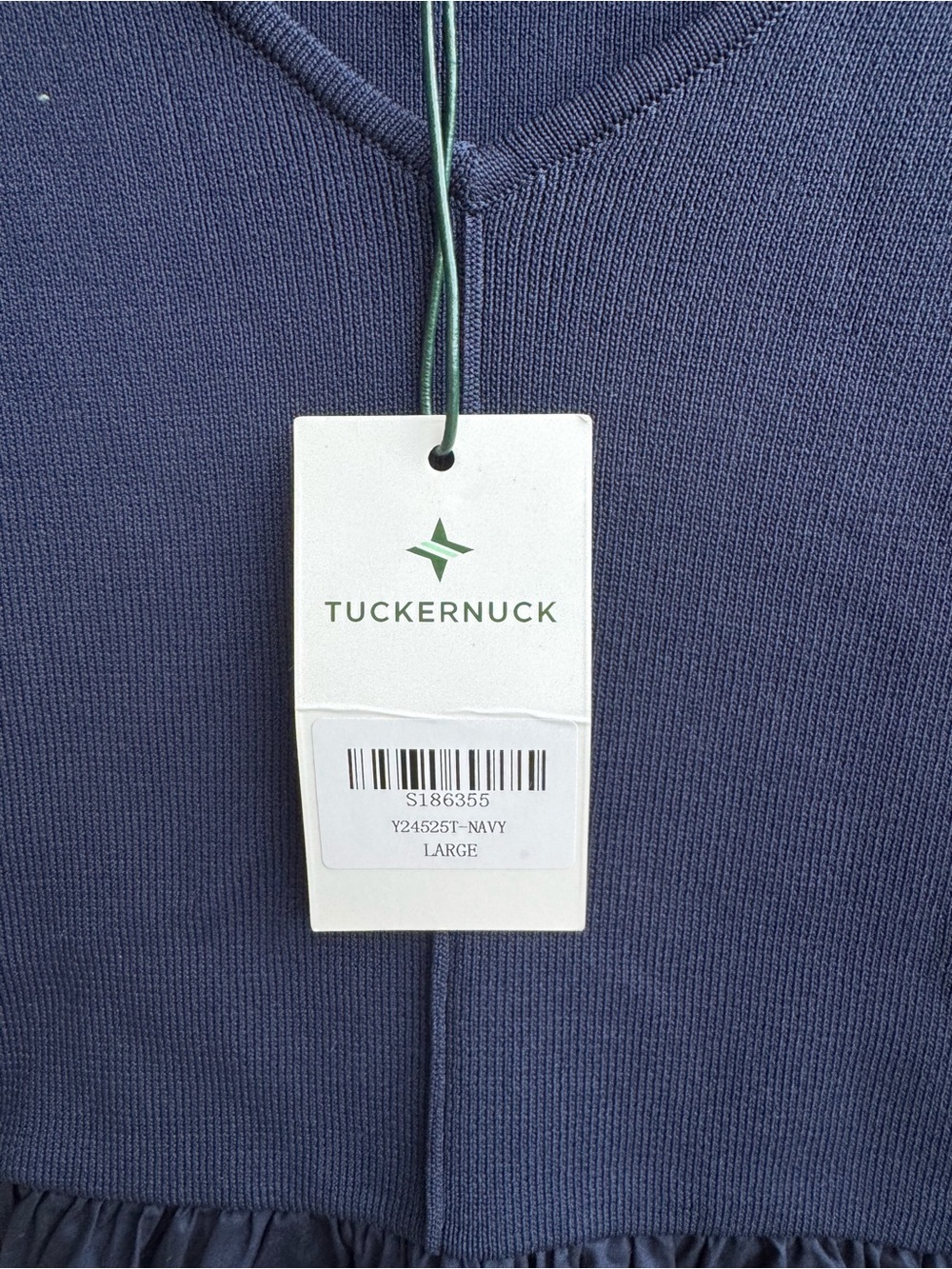 Tuckernuck Navy Clea Maxi Dress Size Large NWT - Picture 9 of 16